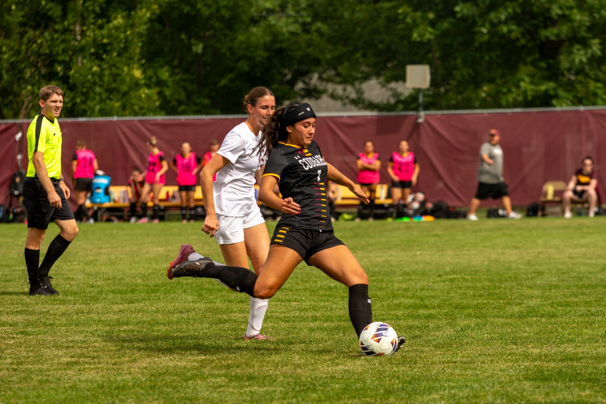 Levale - Action shot - Women's Soccer at Concordia (Minn) 9/1