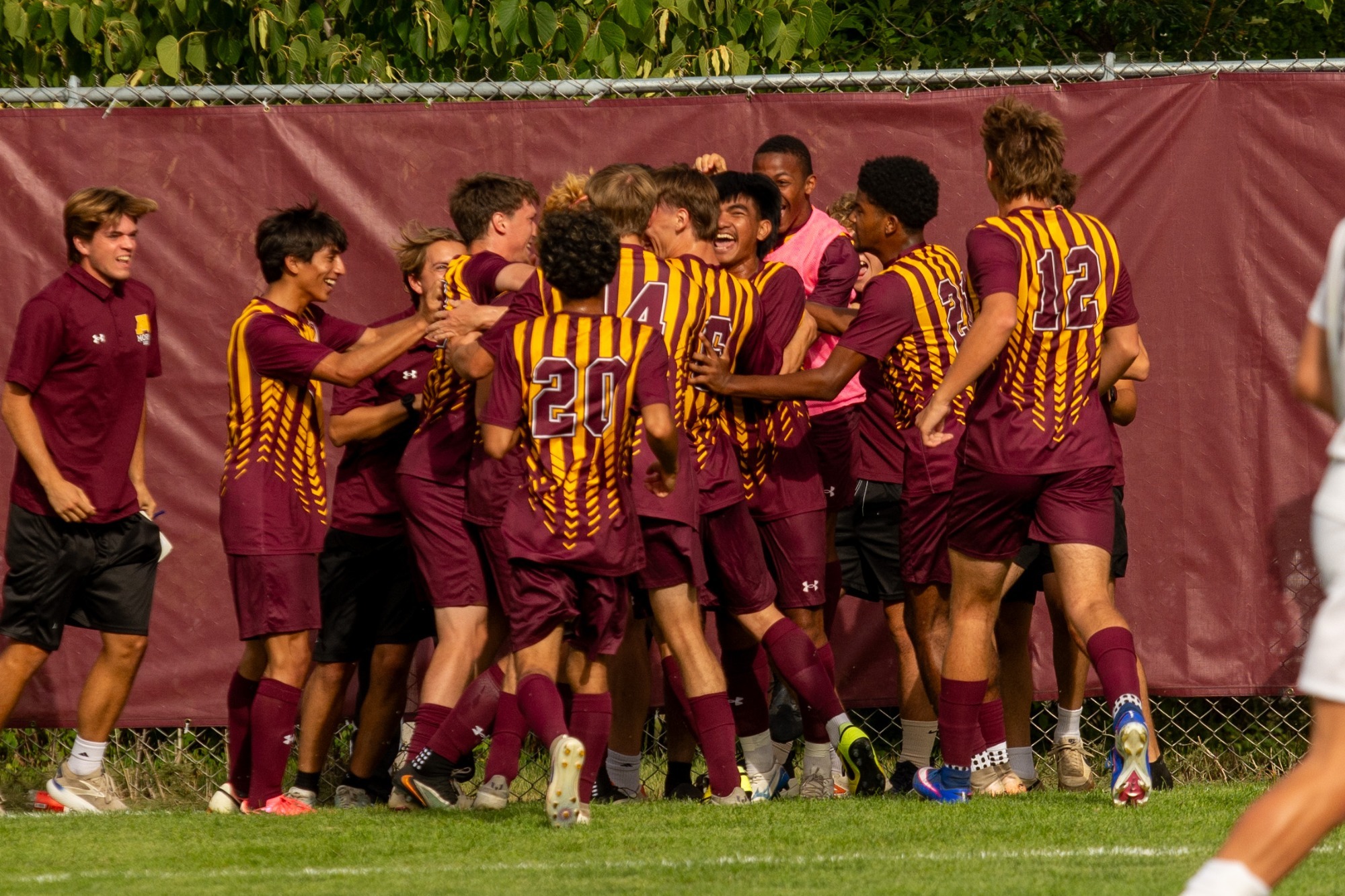 Team - Action shot- Men's Soccer at Concordia College 9/1/26