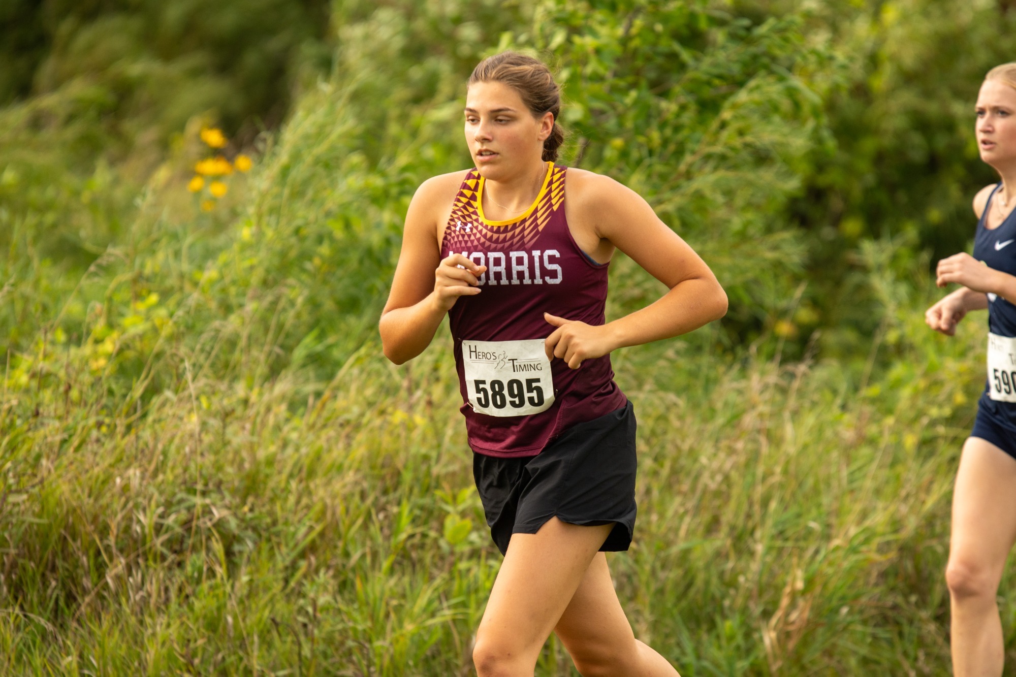 Derhak - Action Shot - Women's Cross Country Cougar Twilight