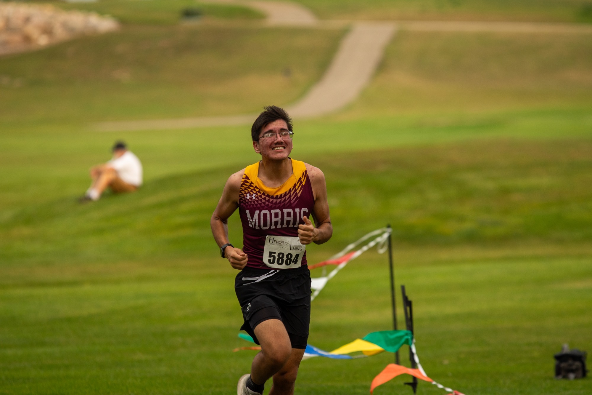 Decory - Action Shot- Men's Cross Country at Cougar Twilight Inivite