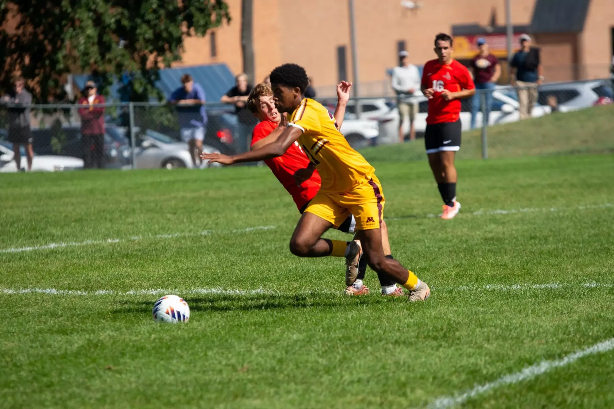 Reed - Action Shot - Men's Soccer vs UW-River Fall 9/12