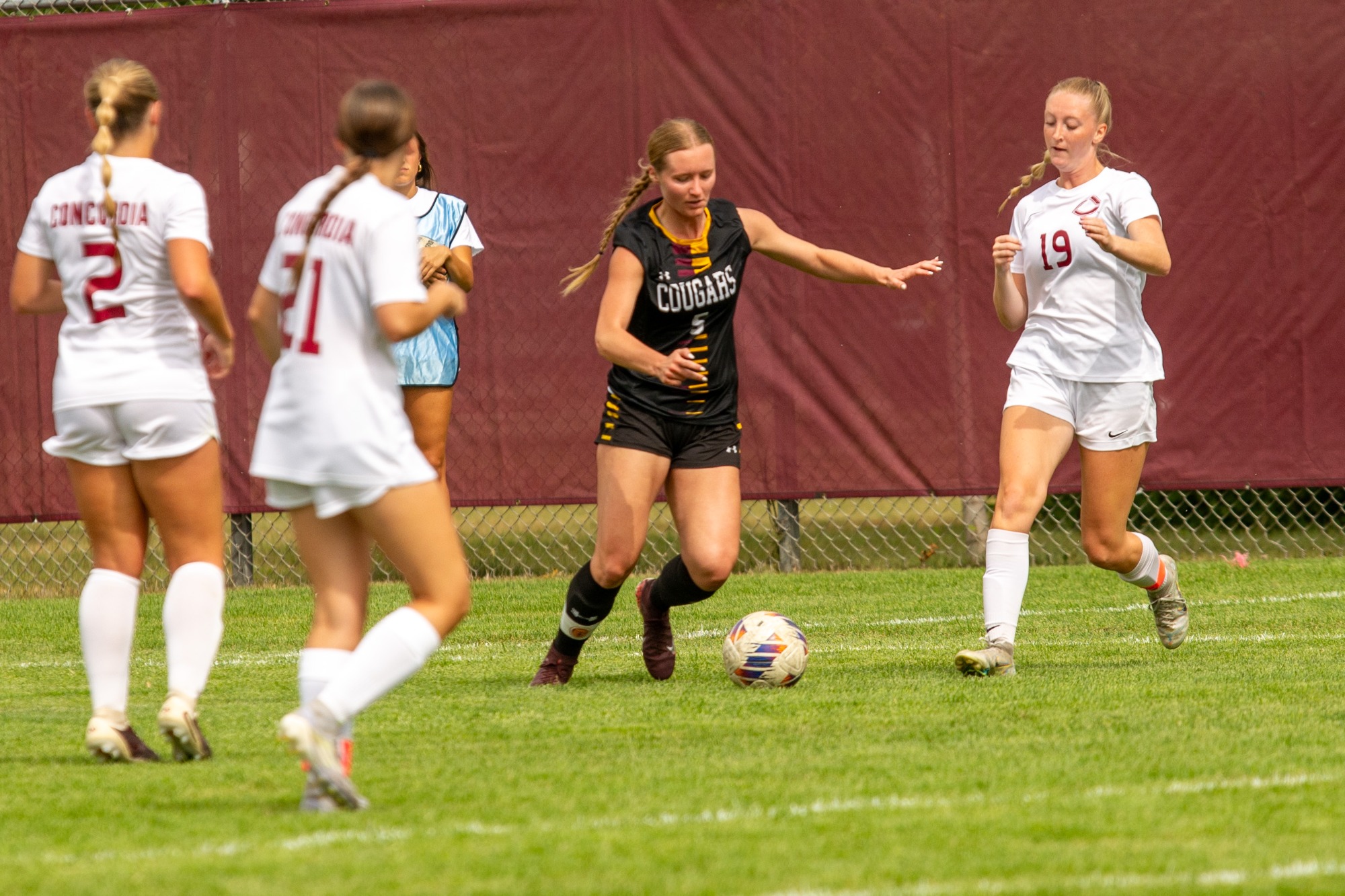 Johnson - Action Shot- Women's Soccer at Concordia College 9/1/26