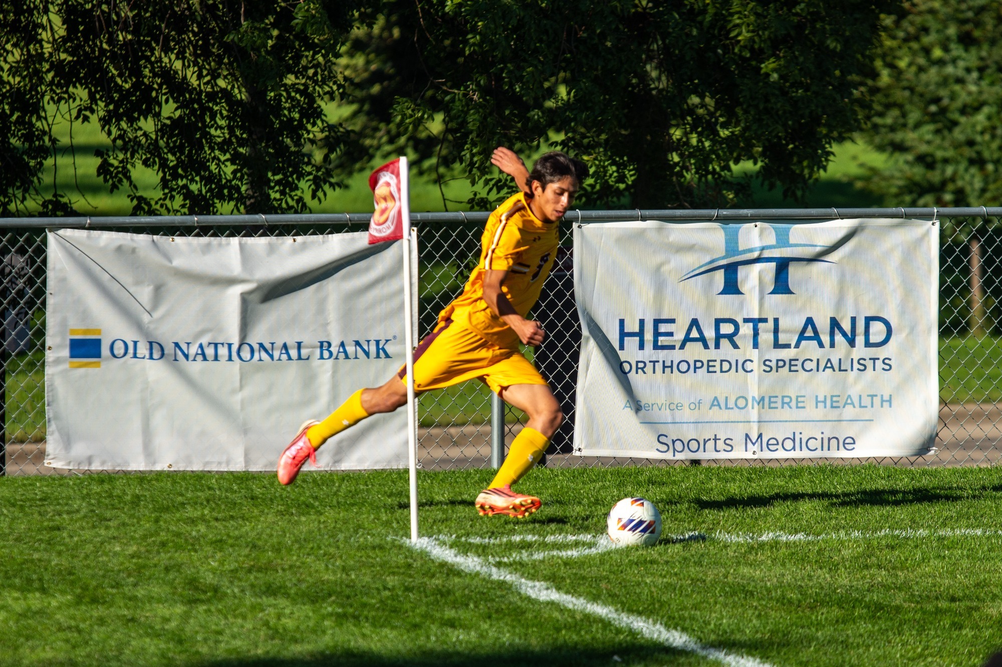 Mendez - Action Shots - Men's Soccer vs Martin Luther