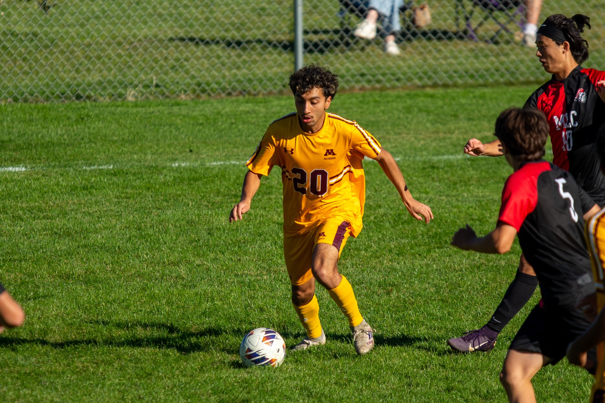 Perez Leon - Action Shot - Men's Soccer vs Martin Luther 9/22/26