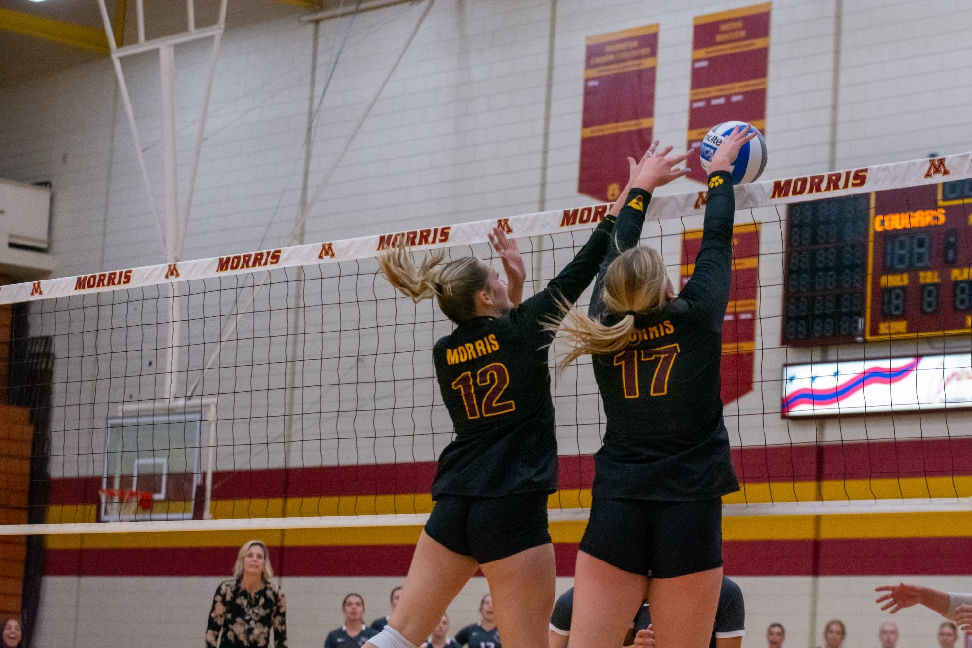 Meyer and Lorber - Action Shot - Volleyball vs MLC