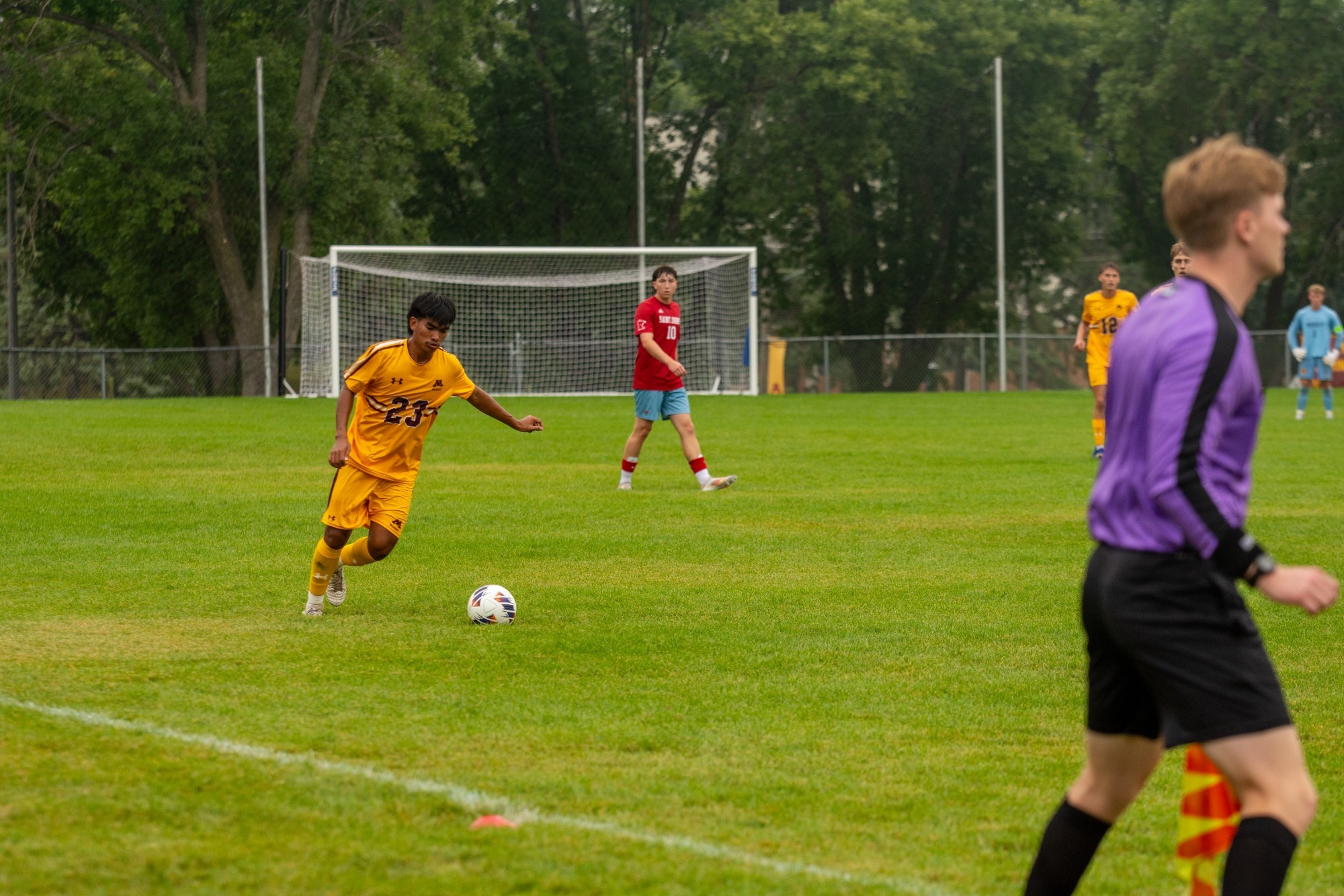 Piseth - Action Shot- Men's Soccer vs St. John's 9/4/2026