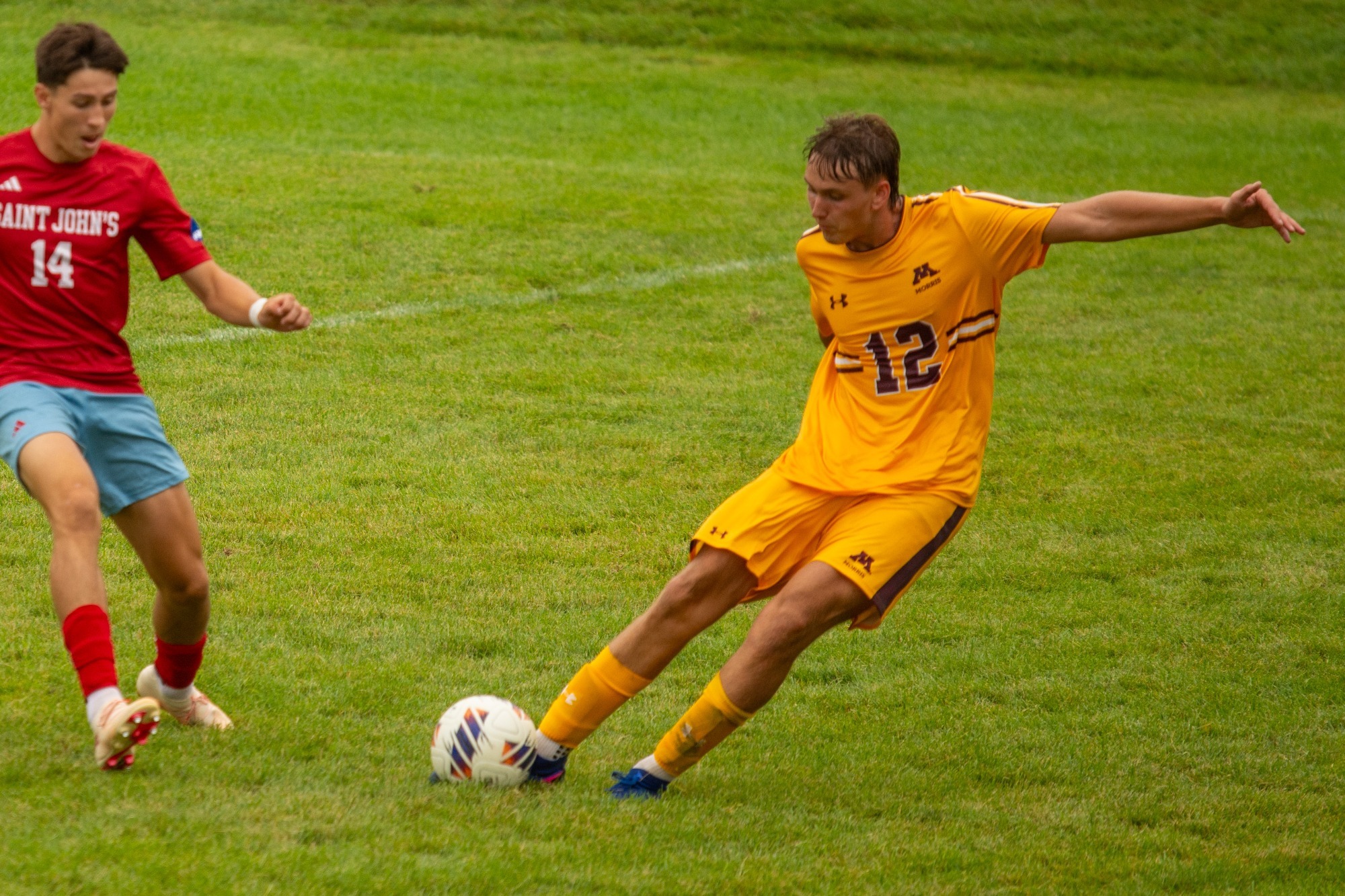 Max Kappelmann- Action Shot - Men's Soccer vs St. John's 9/4/2026