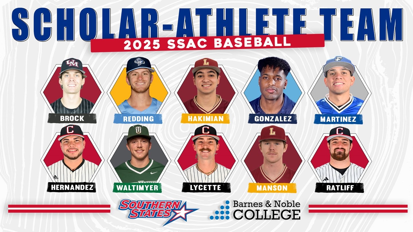 SSAC Baseball Scholar-Athlete Team