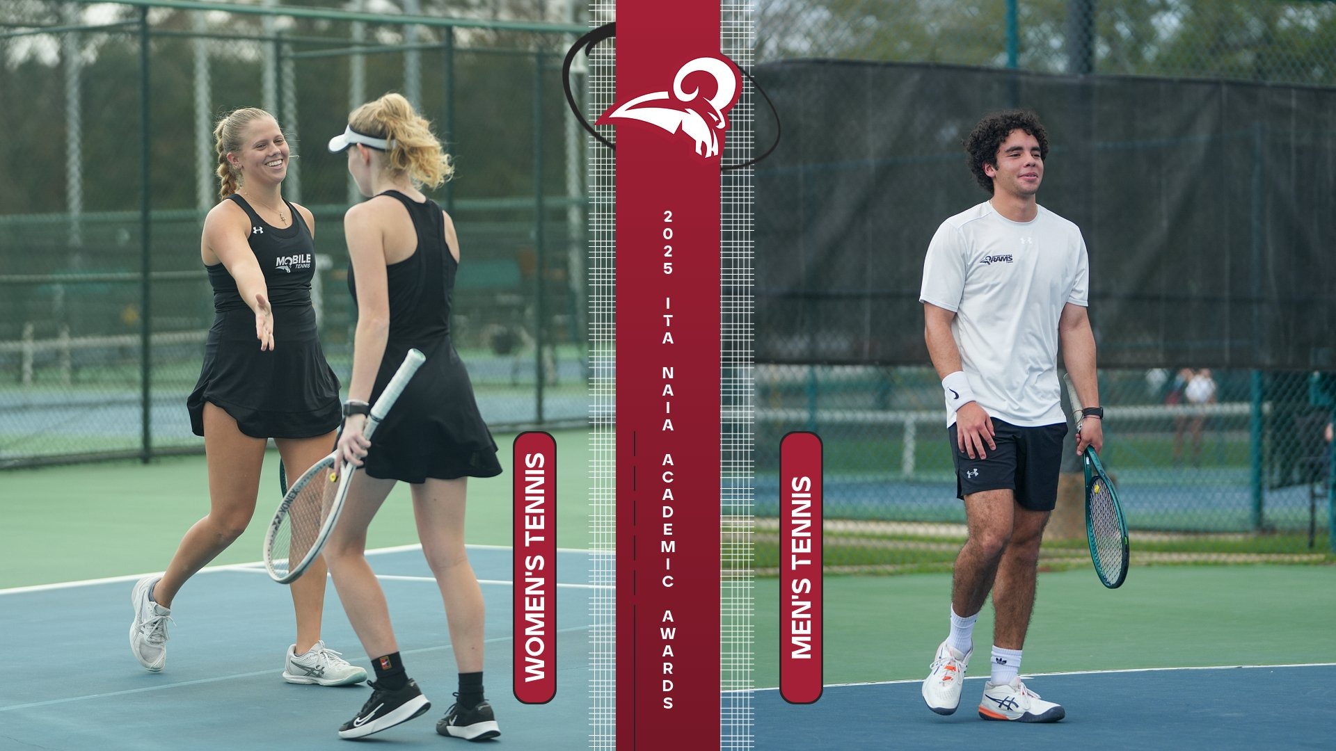 2025 ITA NAIA All-Academic Teams Mobile Men's Tennis and Women's Tennis
