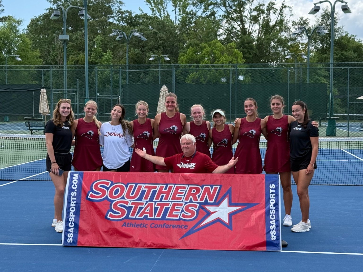 Team Photo Womens Tennis 2026 SSAC Championships