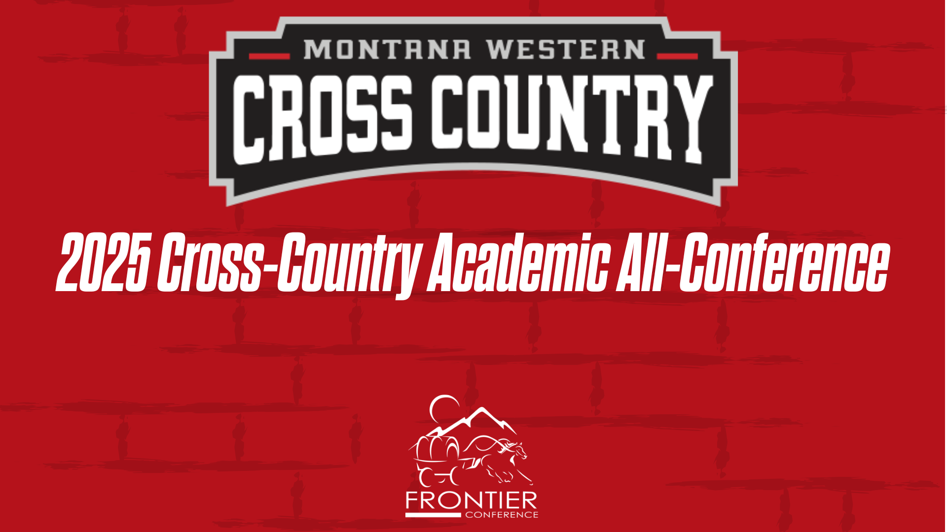 XC Academic All-Conference