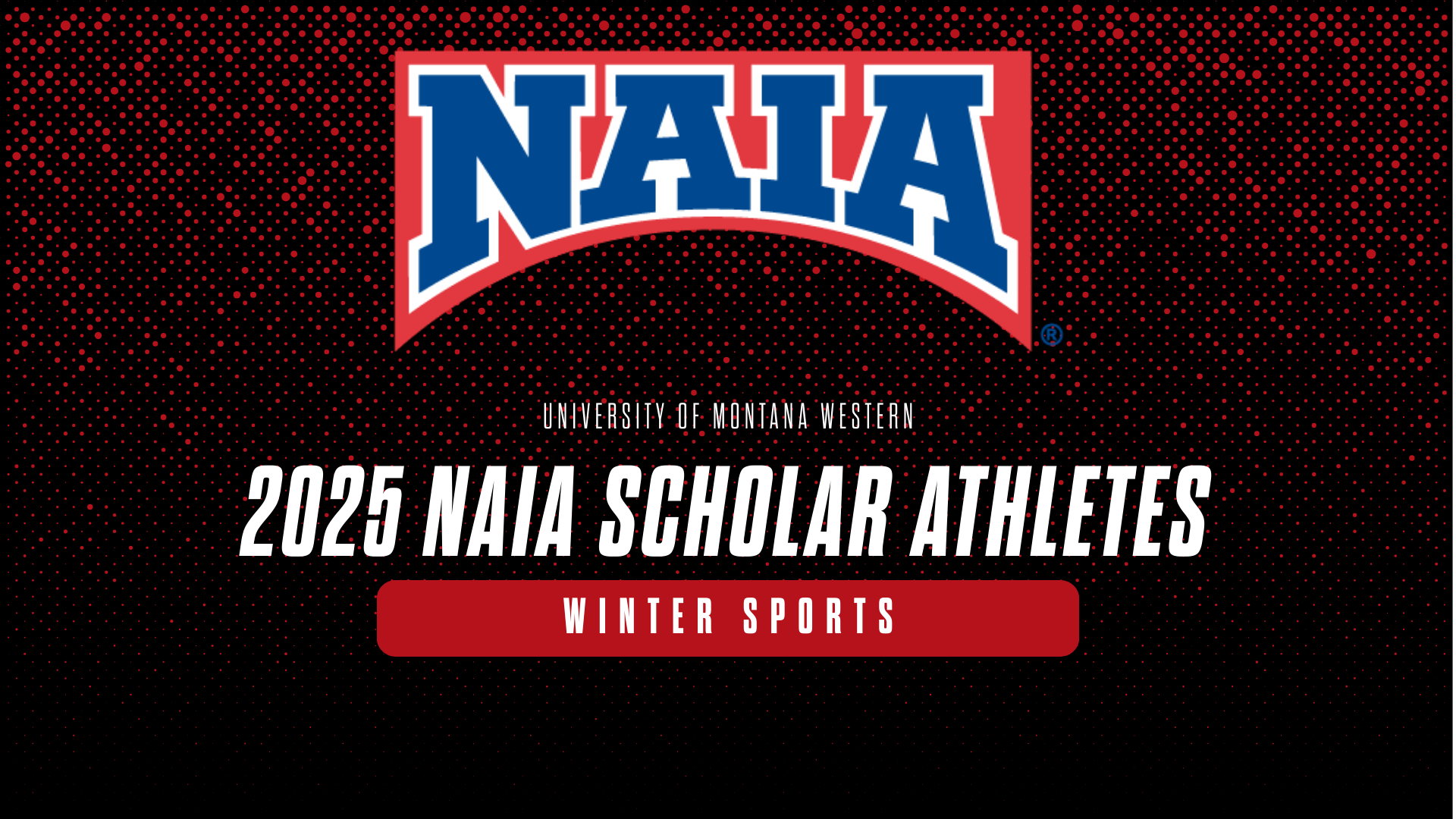 Winter Scholar Athletes