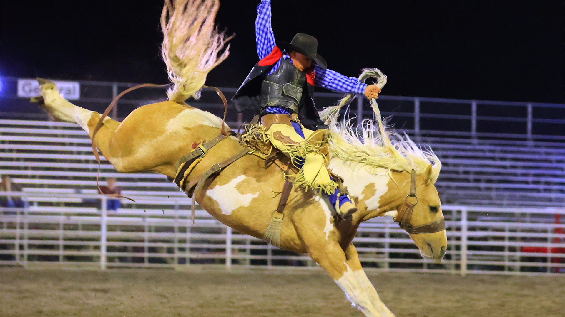 Costello & Pretty Lunatic of red Eye Rodeo @ UMW home rodeo