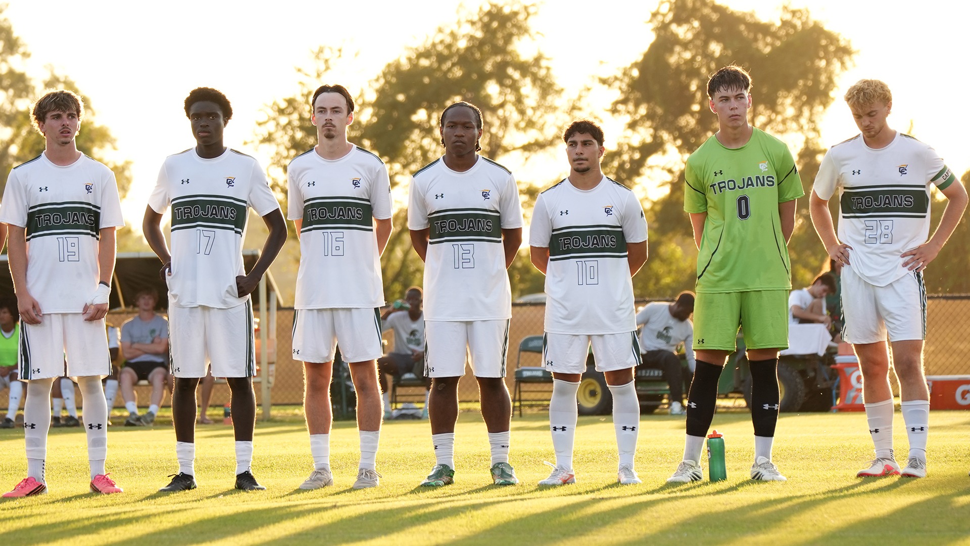 Men's Soccer action