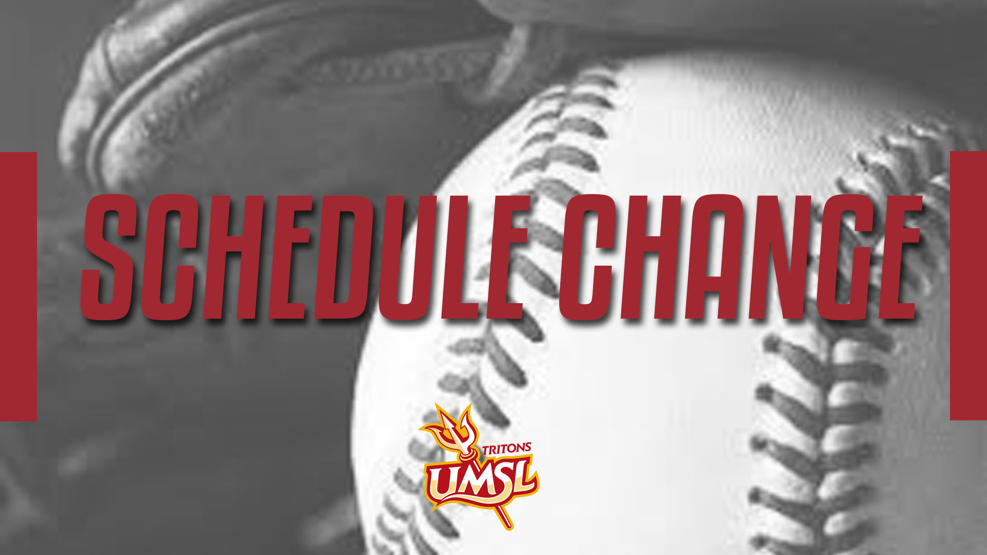 Baseball Schedule Change