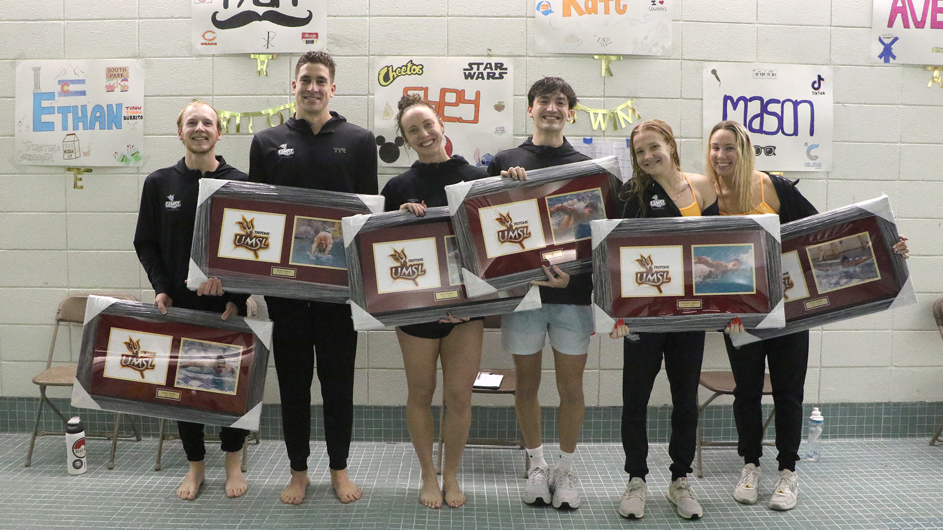 The 2024-25 Class of UMSL Swimming Seniors