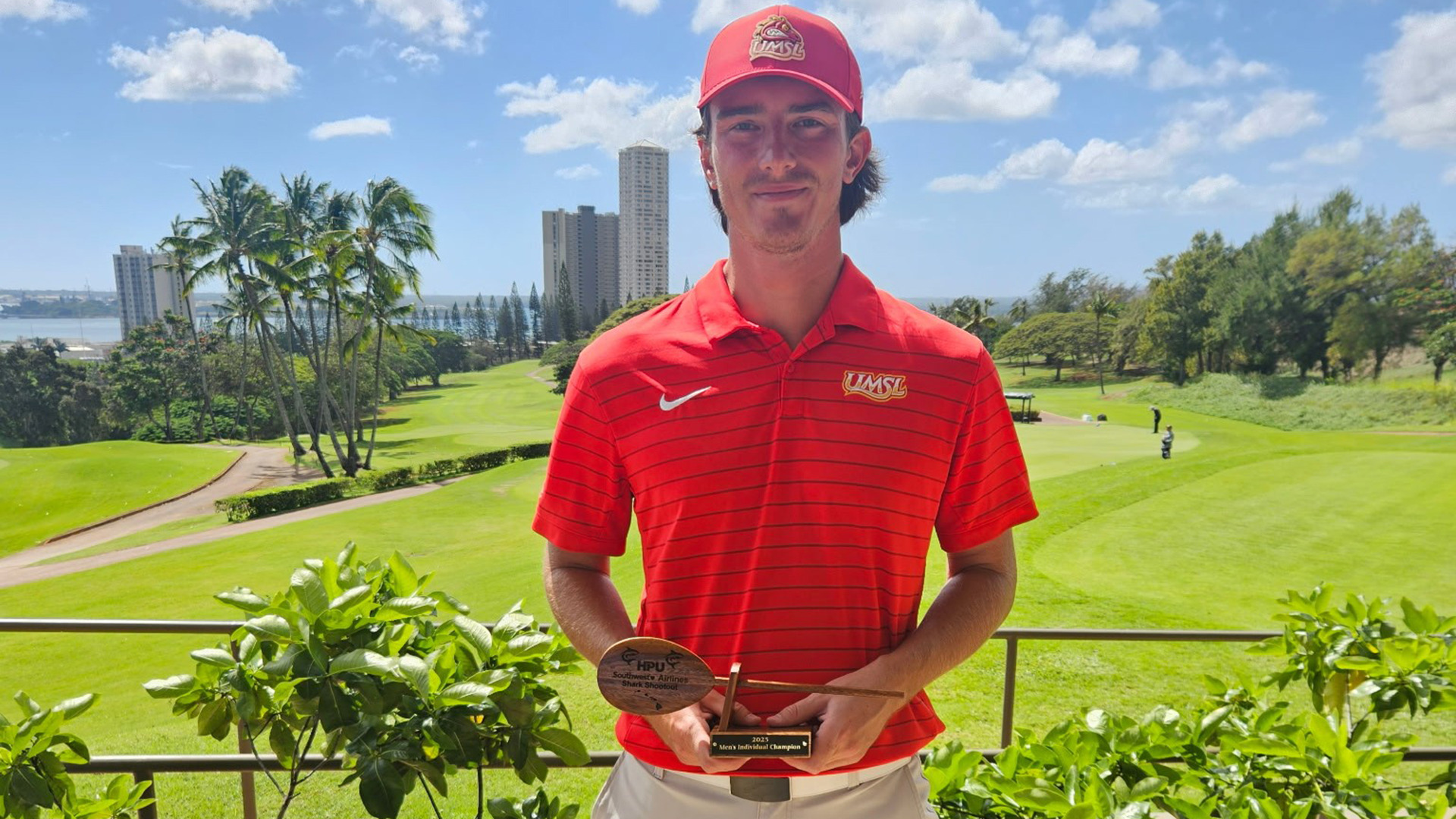 Leo Baudry won medalist honors at the Southwest Airlines HPU Sharks Shootout