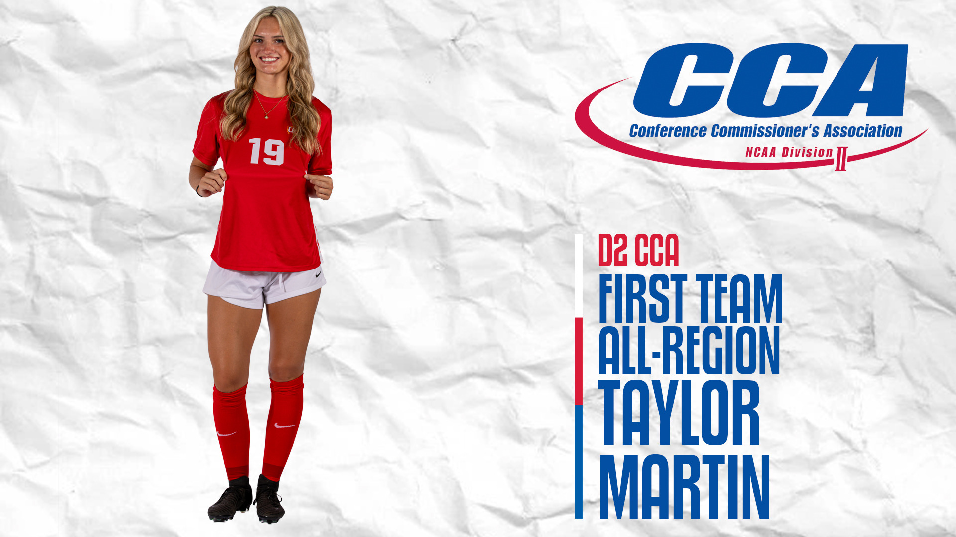 Taylor Martin Named To Division II Conference Commissioner's Assocation All-Midwest Region First Team