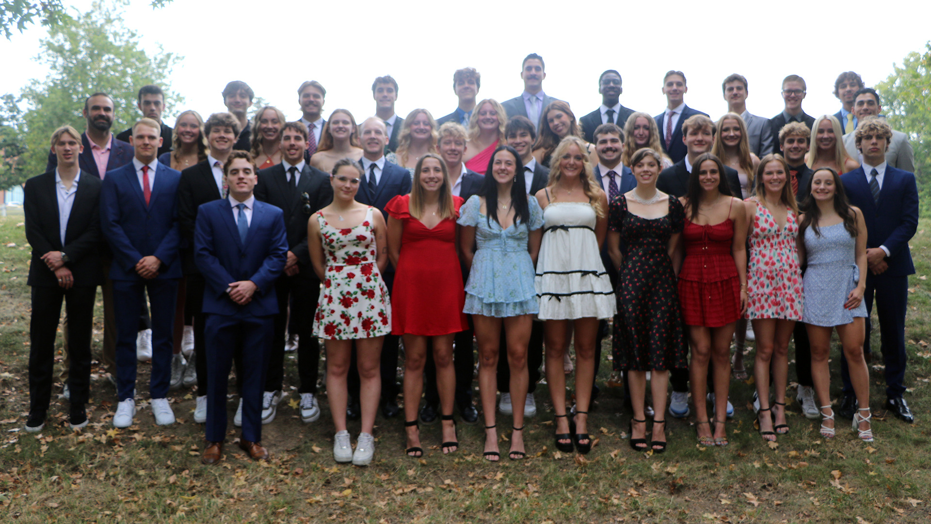 2024-25 Men's and Women's Swimming Team photo
