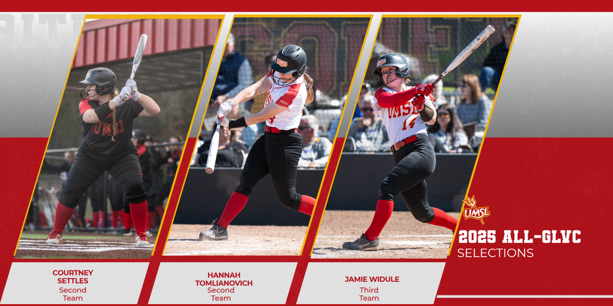All-GLVC Softball Team graphic