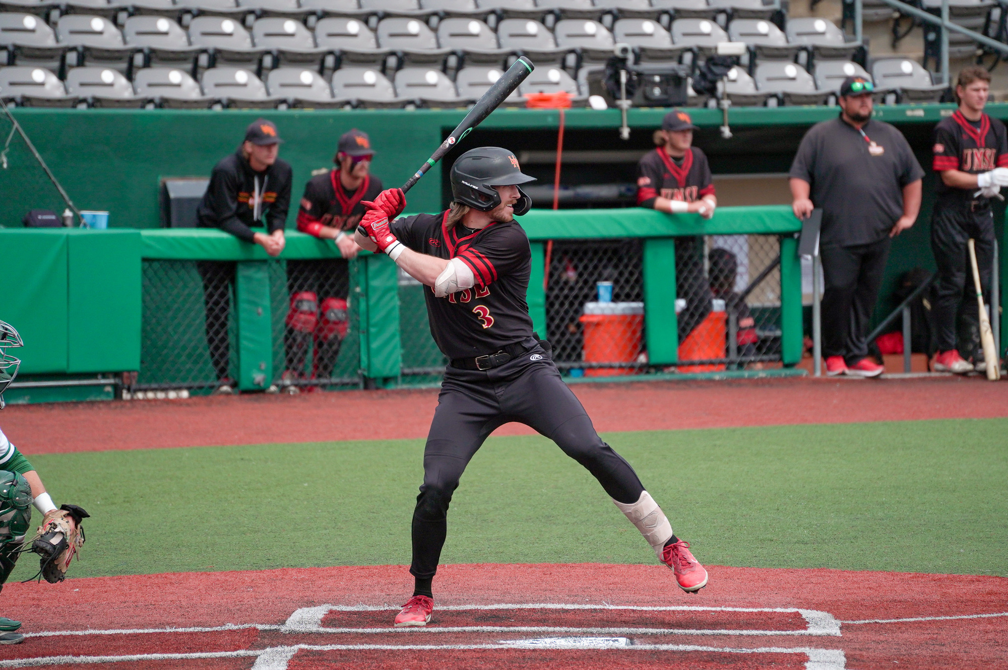 Mitch Bonczkowski at bat