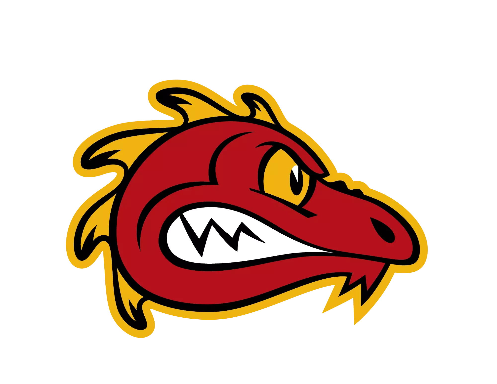 Louie greeting students on campus