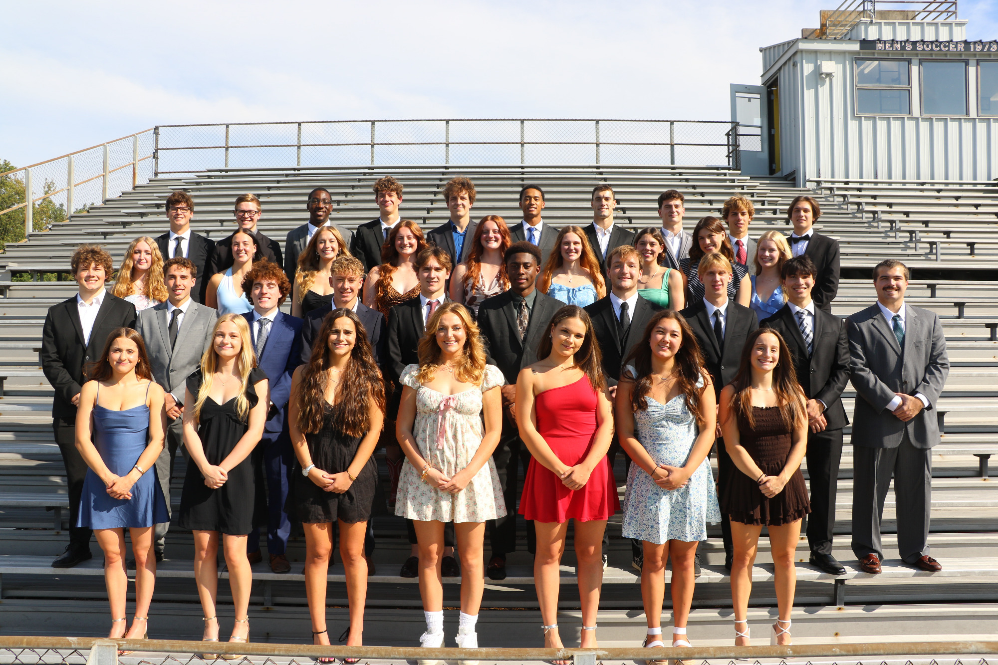 2025-26 UMSL Men's and Women's Swimming Team Photo