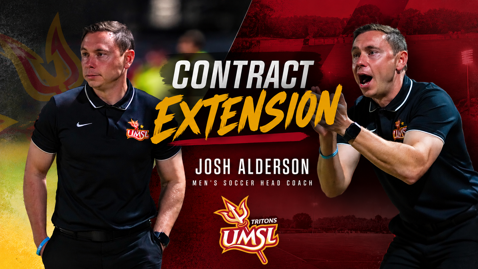 UMSL Josh Alderson contract extension