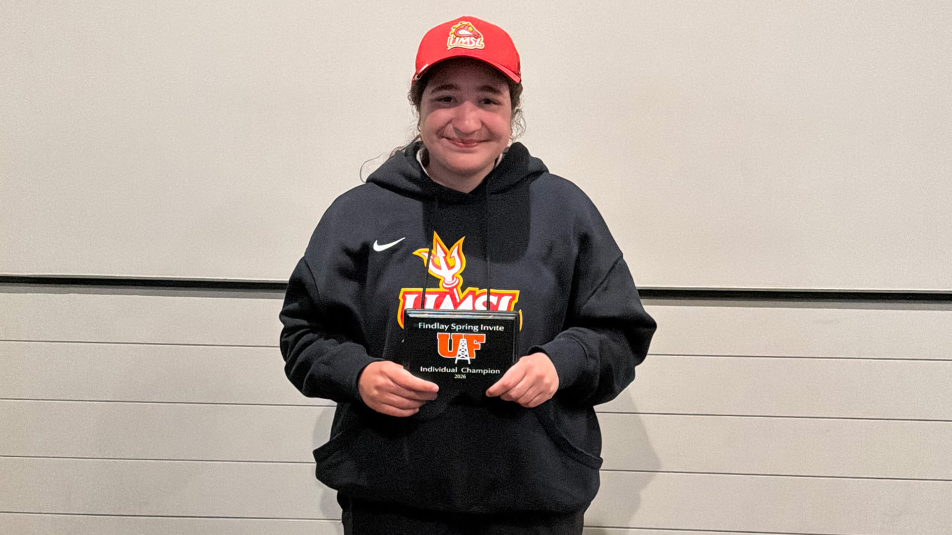 Mayan Covarrubias shared individual medalist honors at the Findlay Spring Invitational