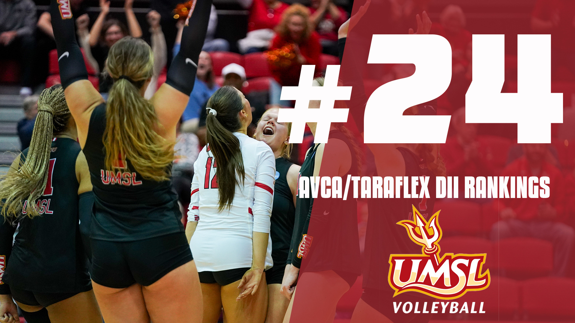 UMSL Volleyball Ranked No. 24 in American Volleyball Coaches Association Preseason Poll