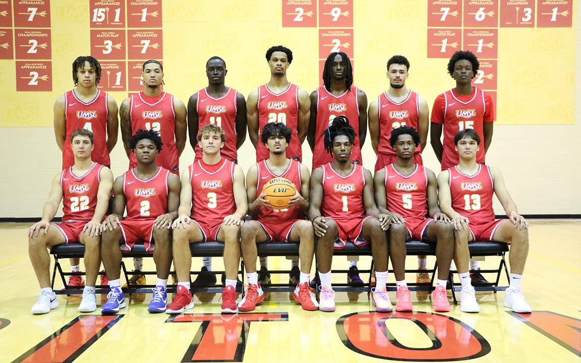 2026-27 University of Missouri-St. Louis Men's Basketball Team Photo