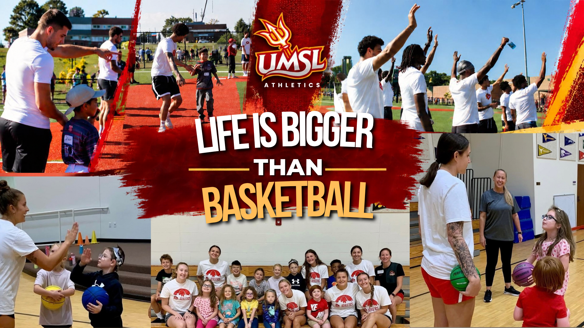 Basketball Programs connecting with young students at YMCA and Central Institute of Deaf