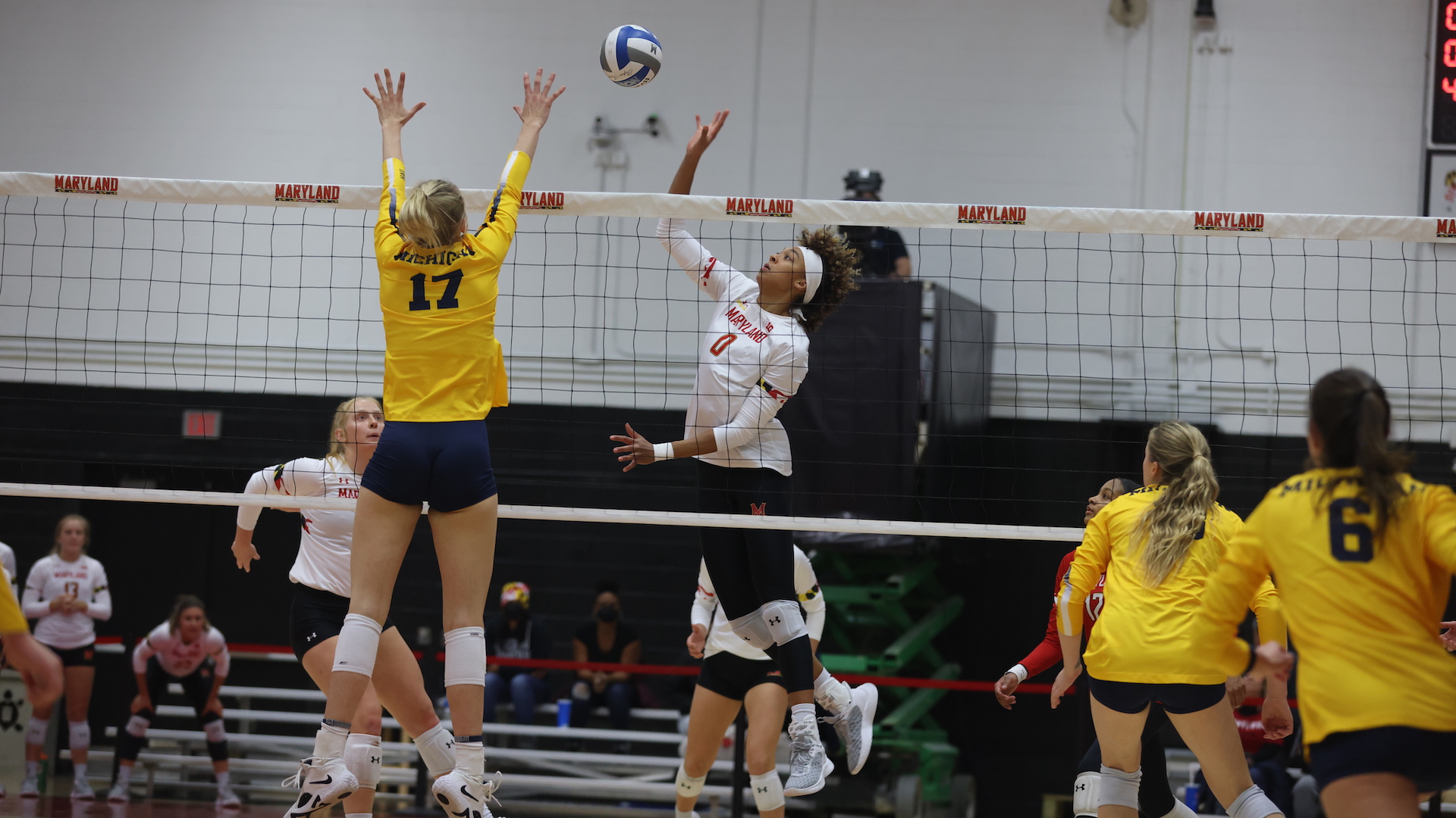 Rainelle Jones Volleyball University of Maryland Athletics