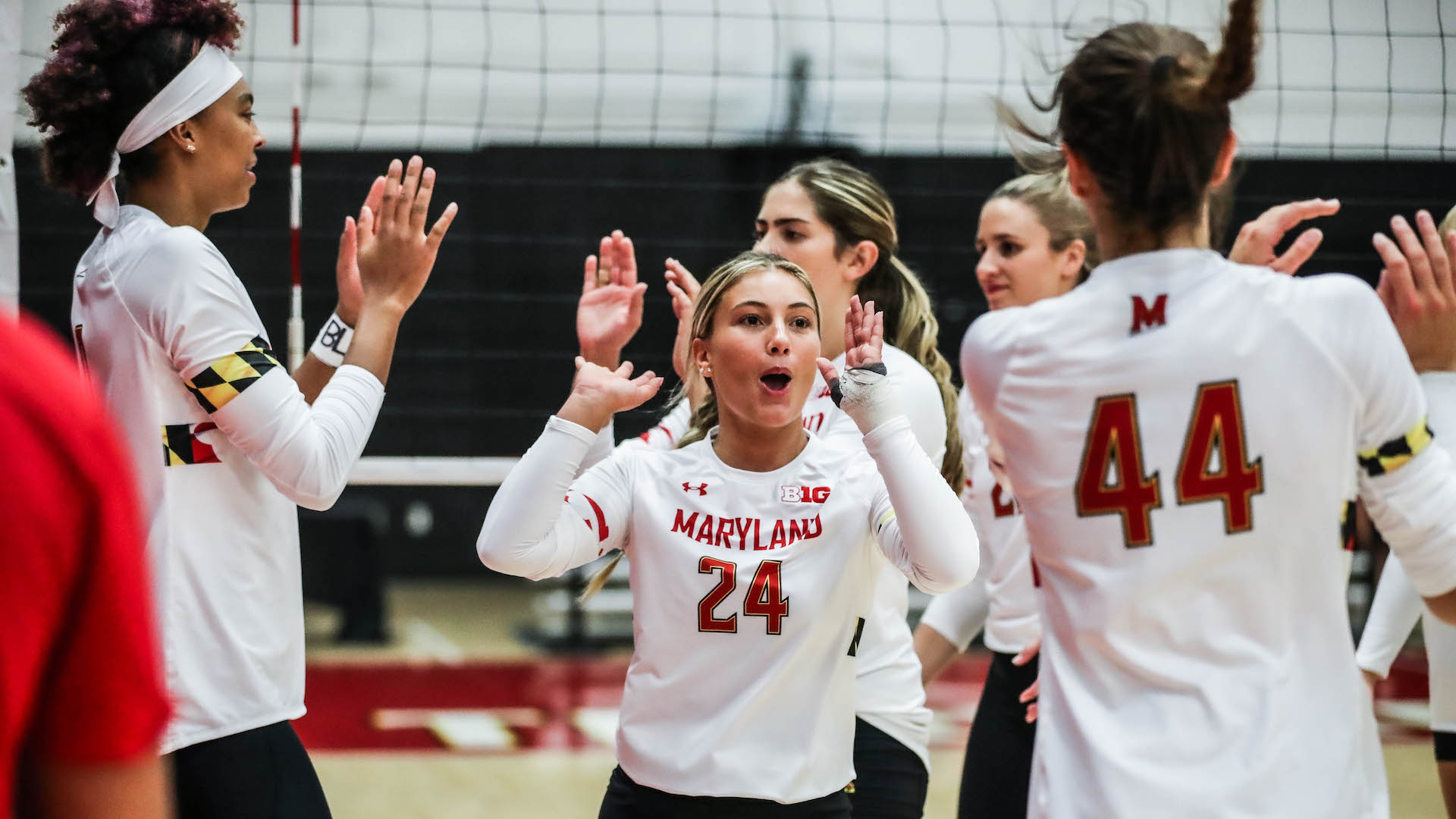Terps Win Aztec Classic Opener Defeat San Diego State 3 1 University