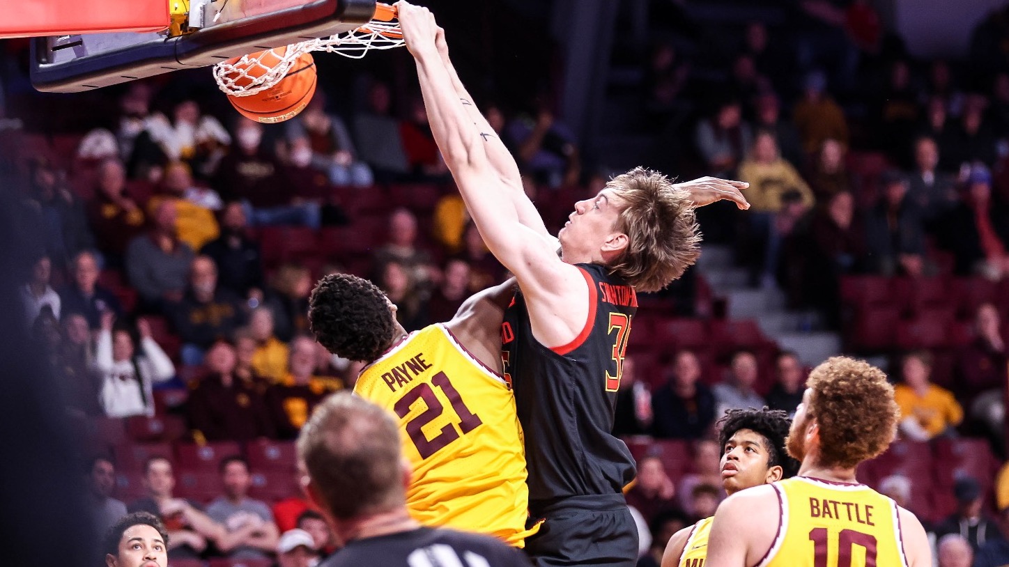 Caelum SwantonRodger Men's Basketball University of Maryland Athletics