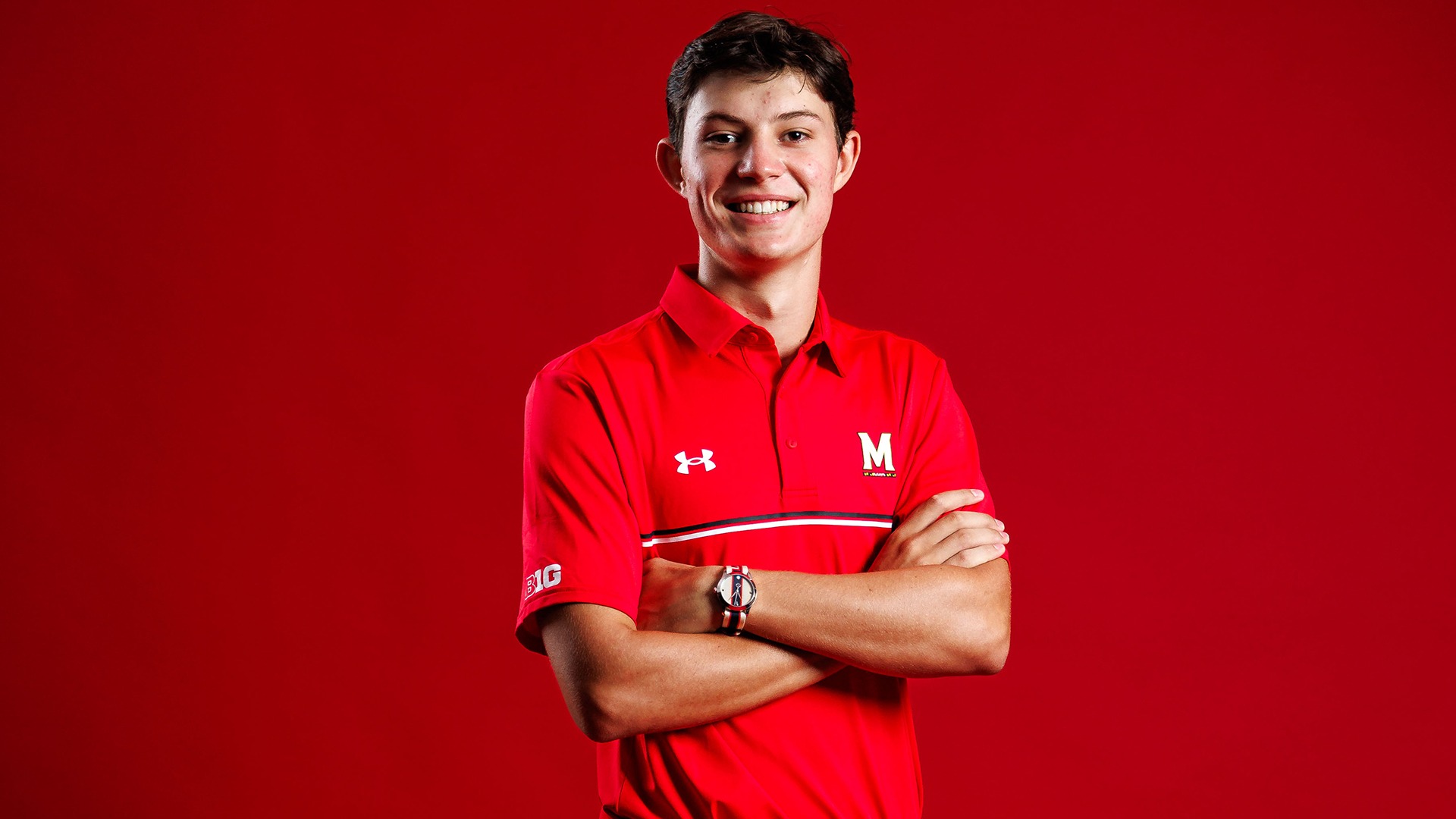 Cade Kriscunas posed 