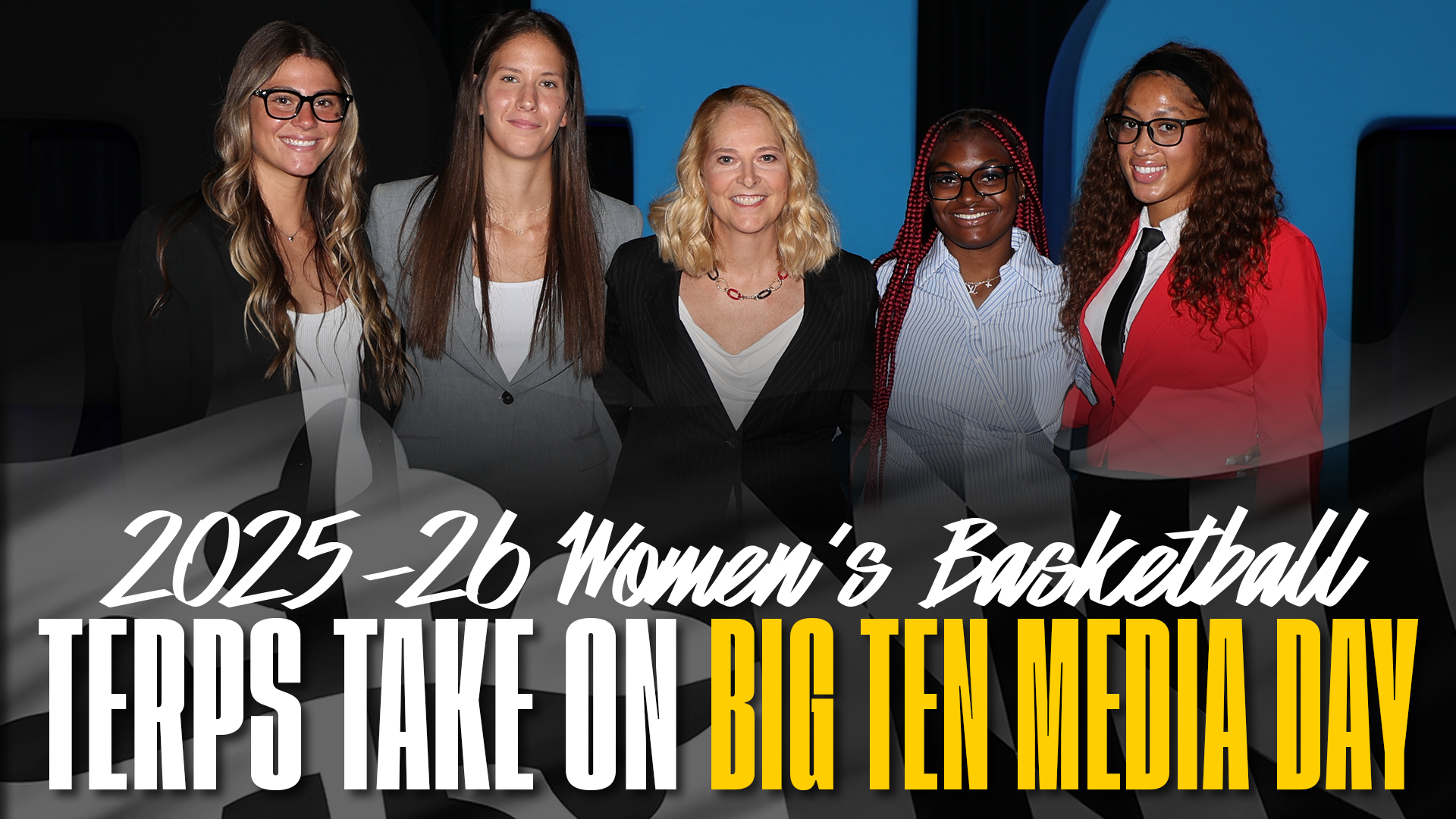 2025-26 Women's Basketball Big Ten Media Day: Terps Take on Big Ten Media Day