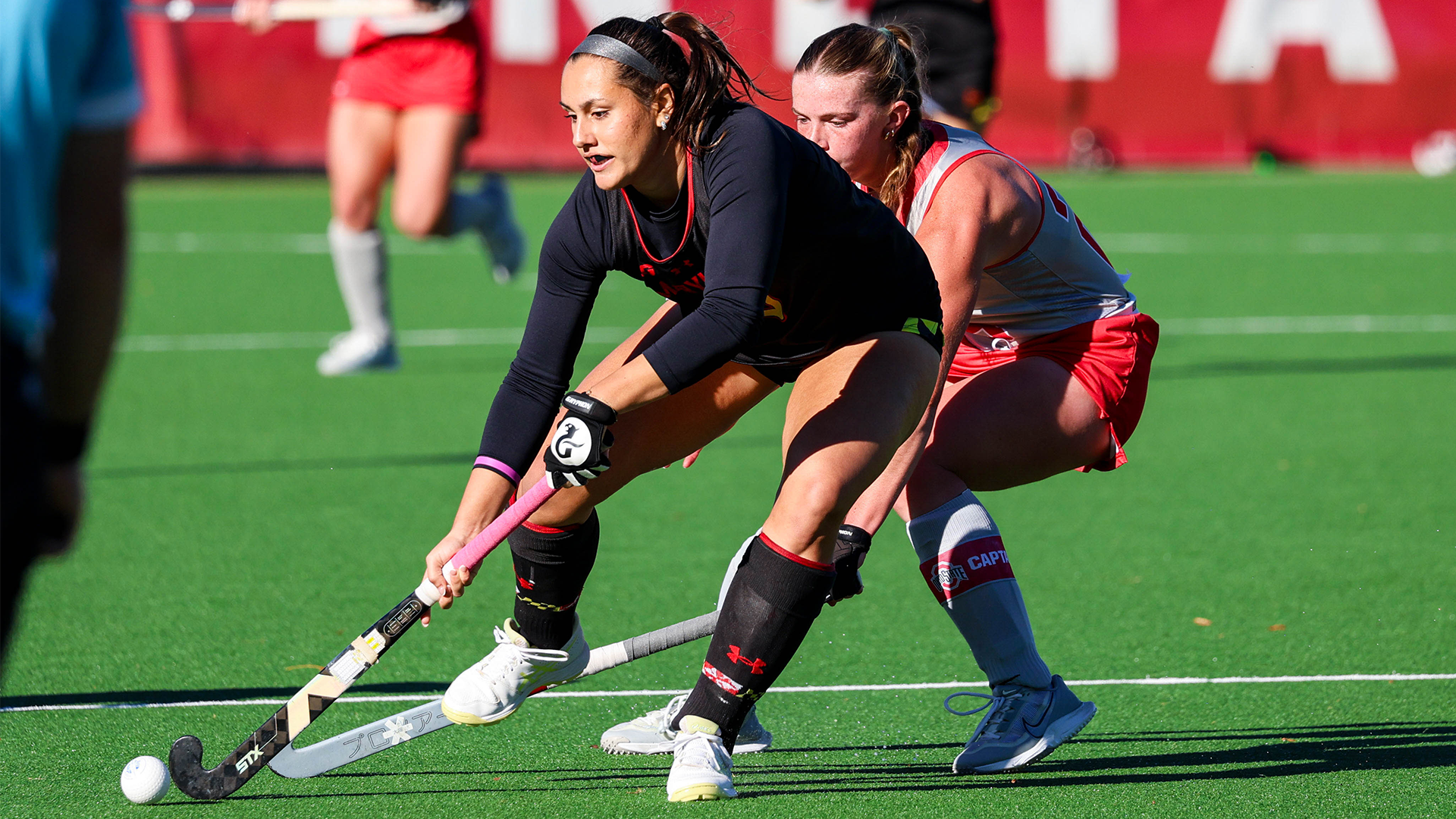 Ella Gaitan in Big Ten Tournament