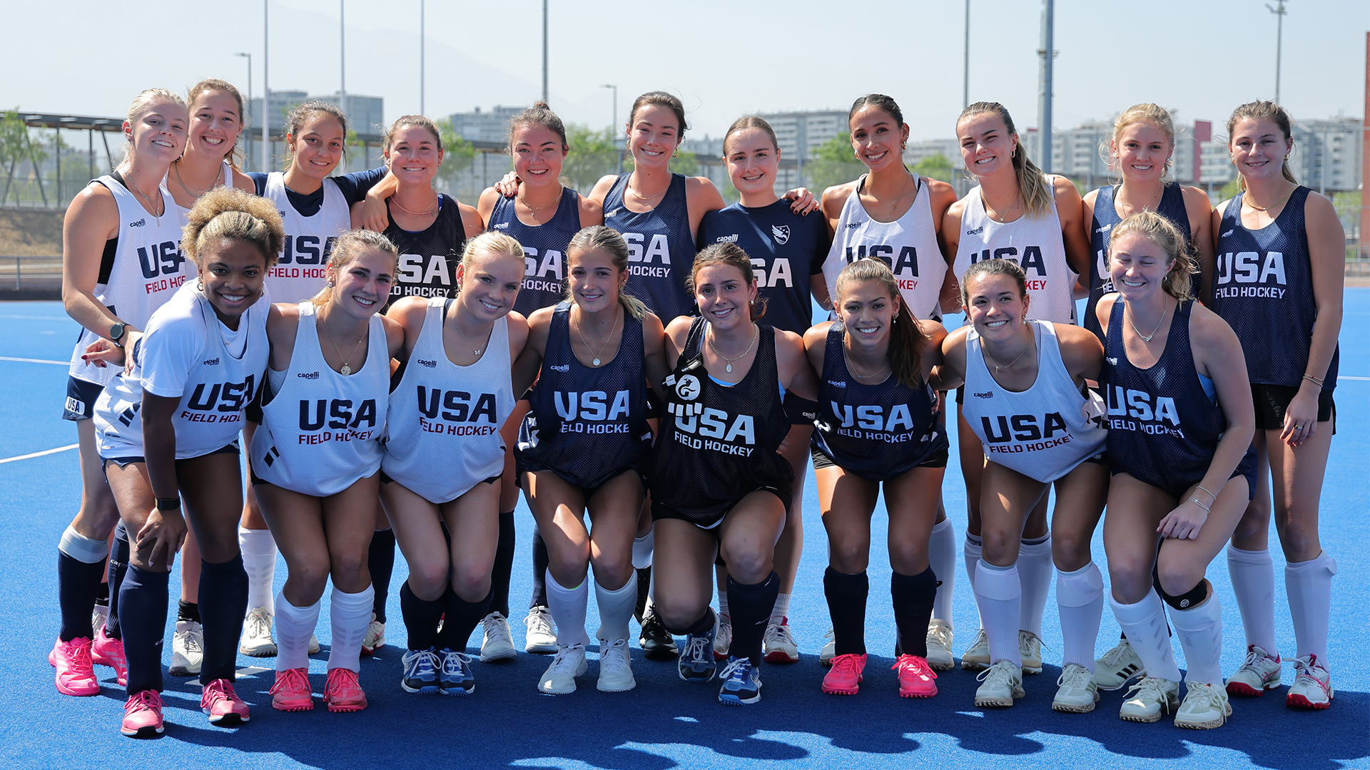 Terps Posing in USA Jersey's for the junior world cup