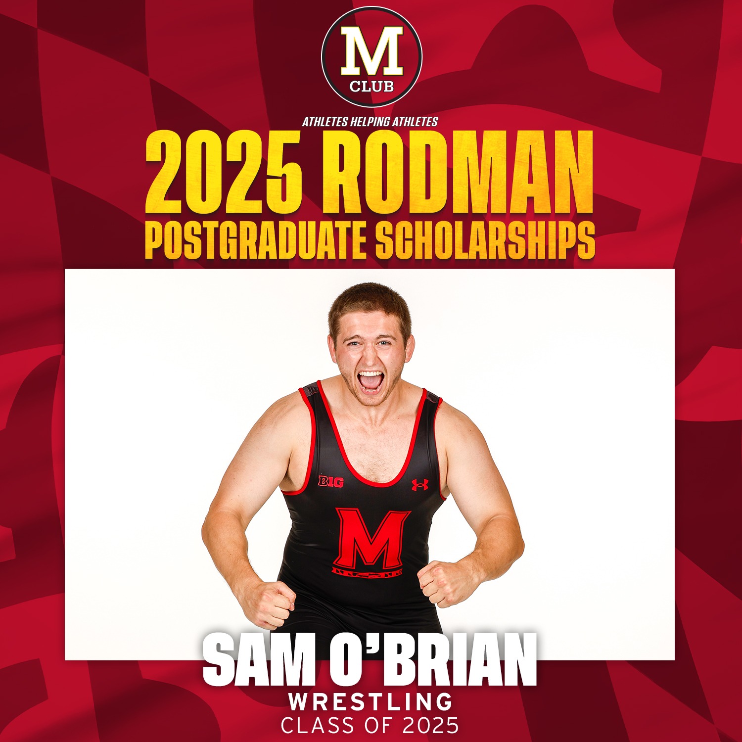 Sam O'Brian: Rodman Postgraduate Scholarship