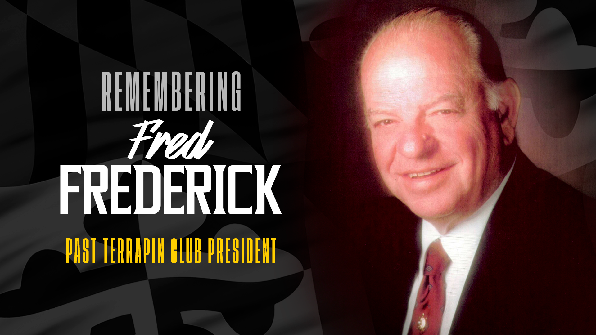 Remembering Fred Frederick, Past Terrapin Club President