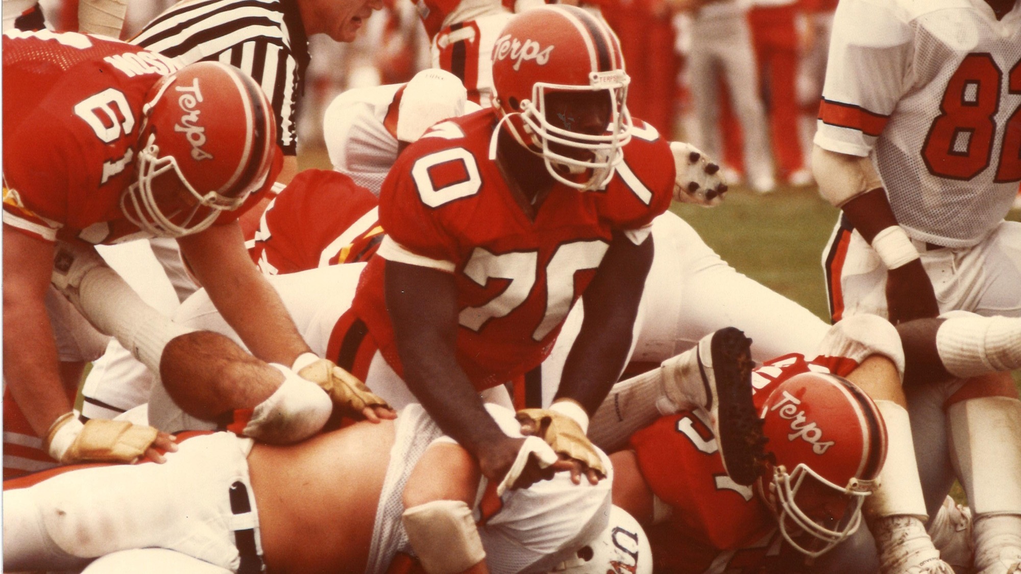 Kevin Glover Maryland center vs. Virginia