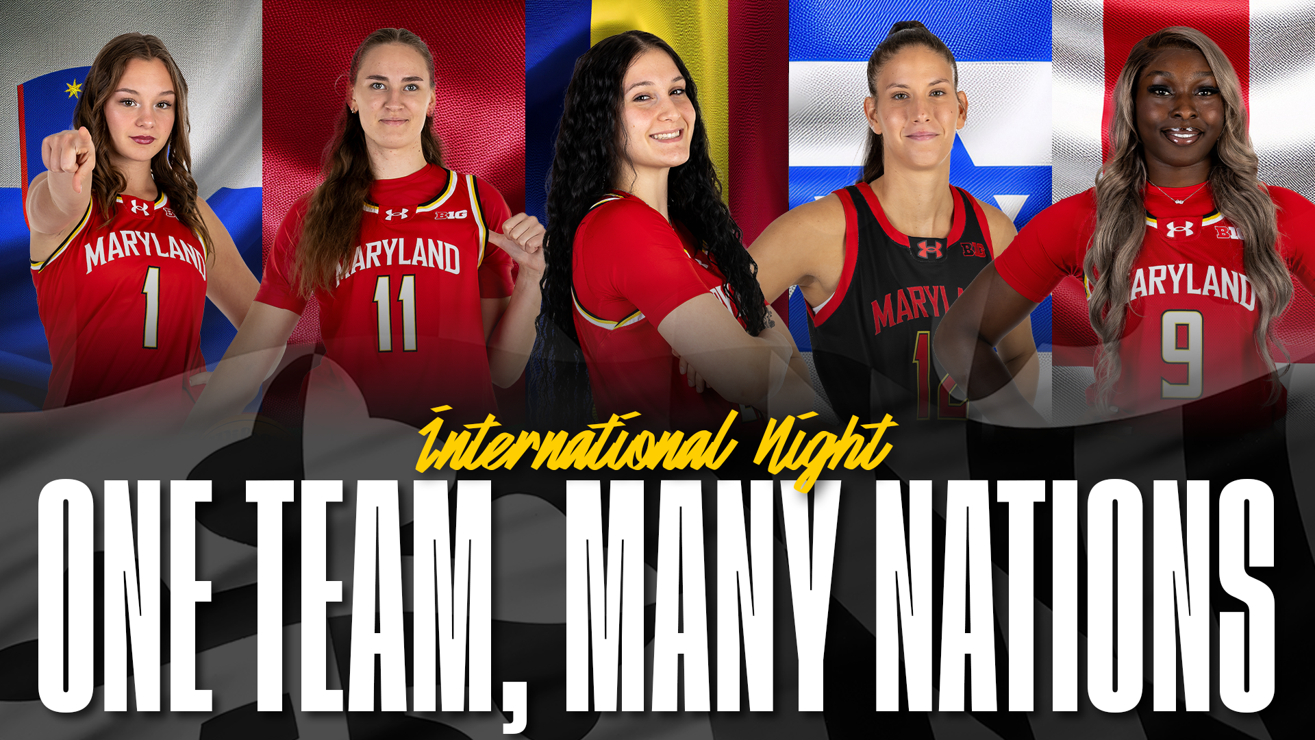One Team, Many Nations: Women's Basketball International Night