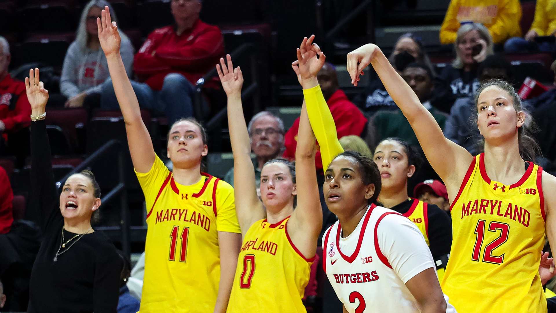 Terps Bench W Over Rutgers