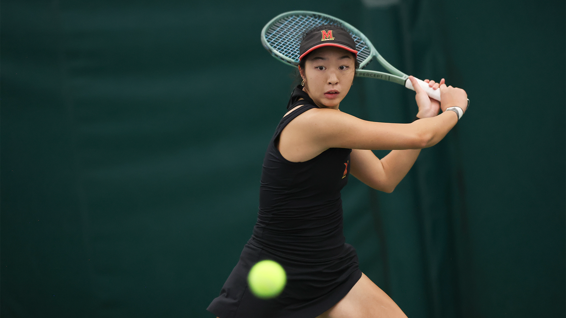 Katherine Hung at the JTCC against Loyola Maryland
