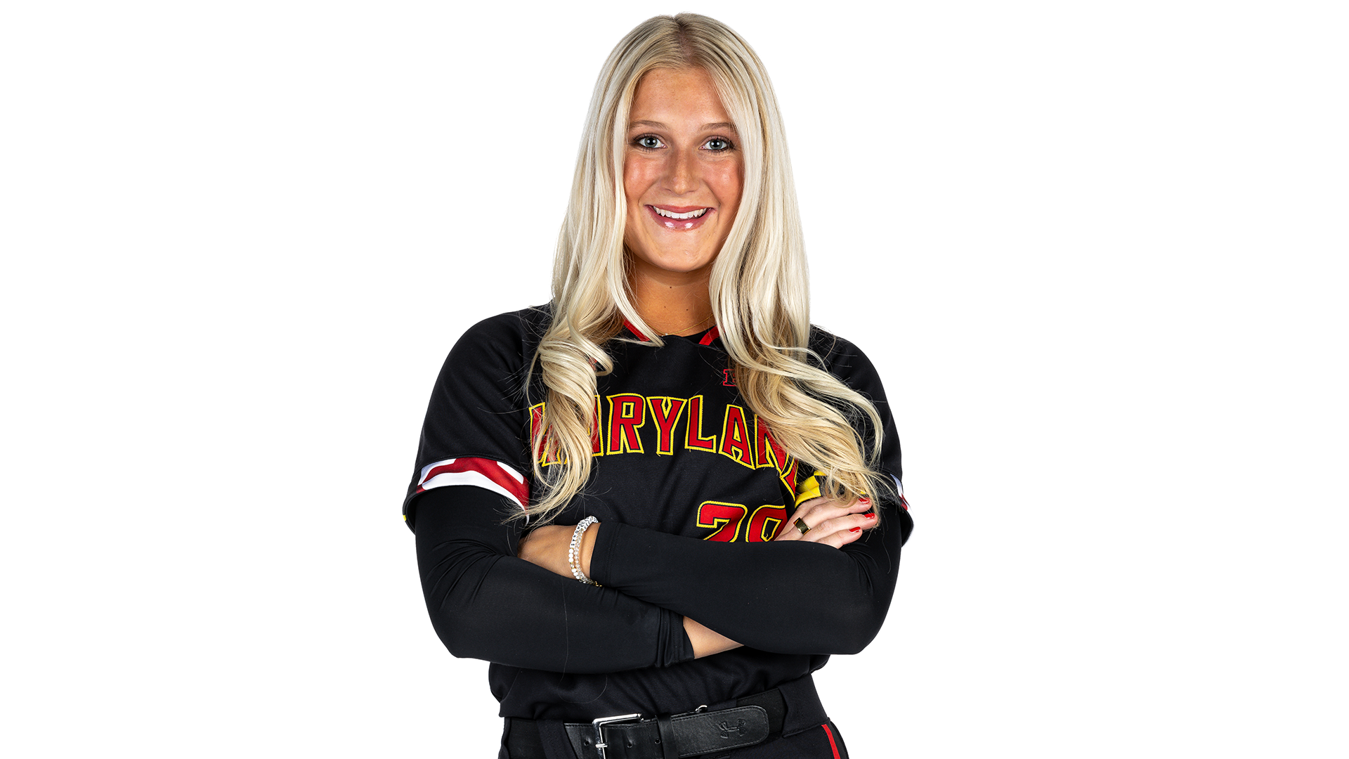 Aubrey Wurst White background posed action photo