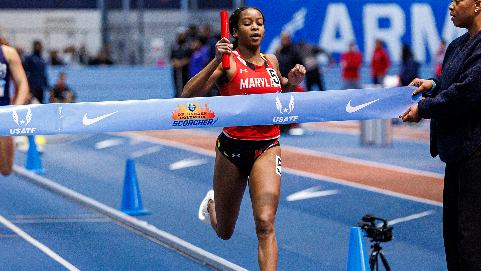 Maya Valmon competes at the Dr. Sander Scorcher