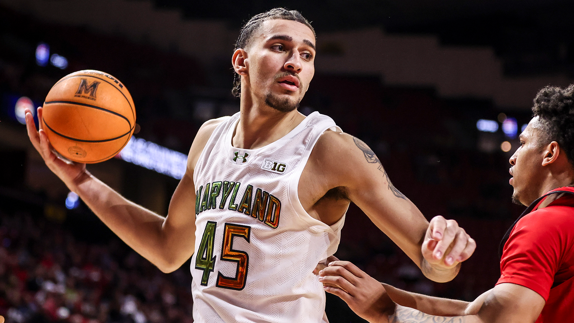 Collin Metcalf Battles Against Rutgers