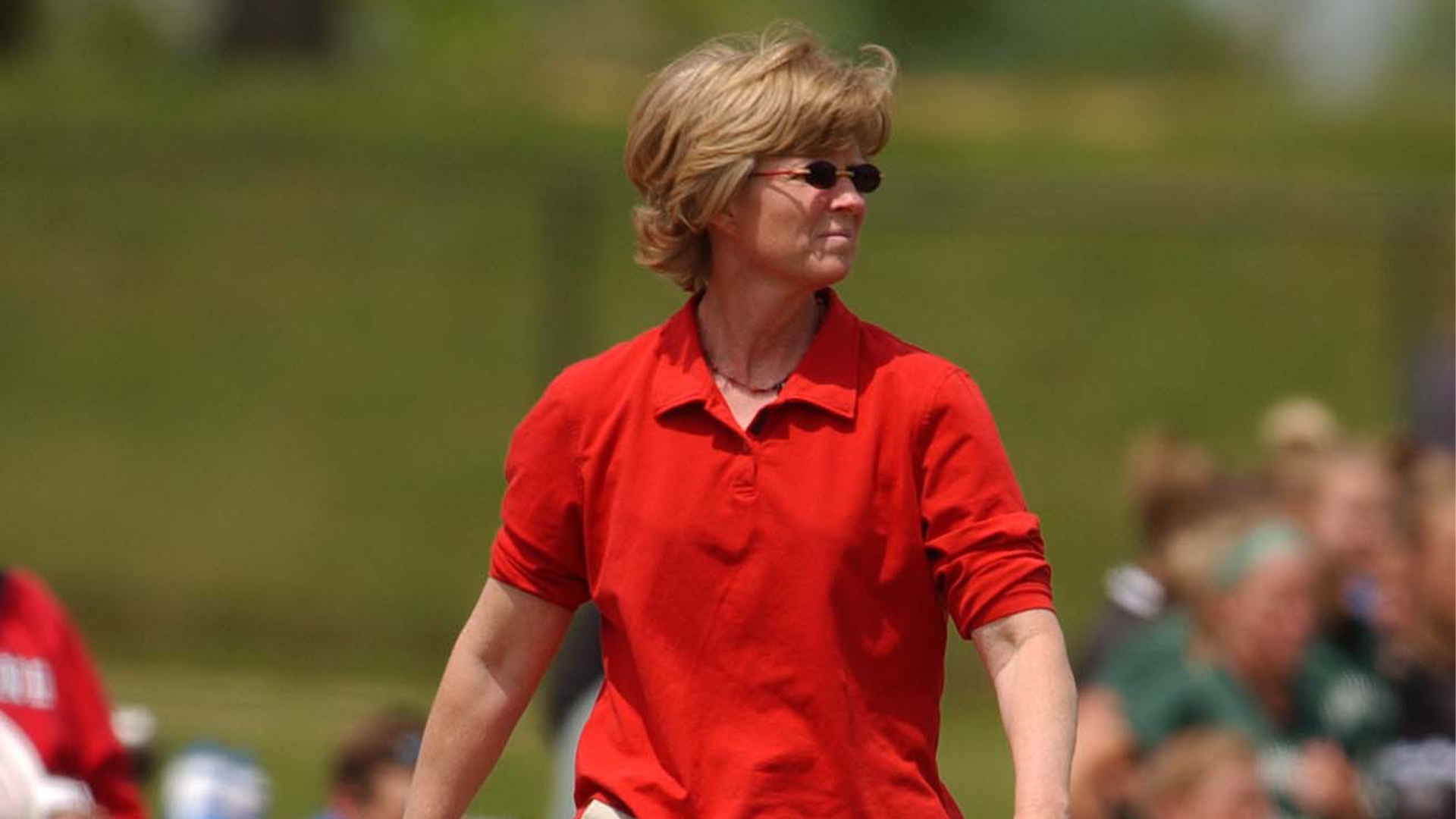 Cindy Timchal coaching at Maryland
