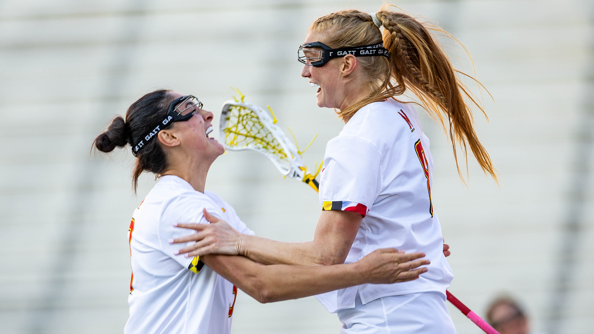 Lauren LaPointe Celebrates a Goal